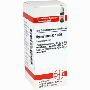 Hypericum C1000 Globuli 10 g - ab 31,95 €