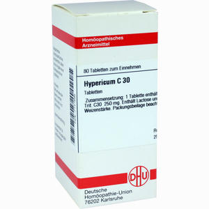 Hypericum C30 Tabletten 80 Stück - ab 8,90 €