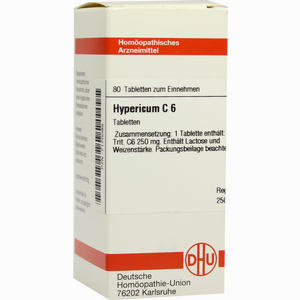 Hypericum C6 Tabletten 80 Stück - ab 0,00 €