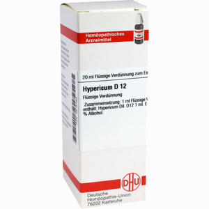 Hypericum D12 Dilution 20 ml - ab 8,30 €
