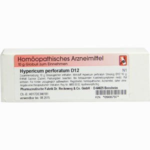 Hypericum D12 Globuli Dr.RECKEWEG & Co. GmbH 10 g - ab 6,23 &euro;