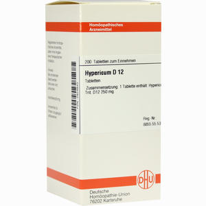 Hypericum D12 Tabletten 200 Stück - ab 0,00 €