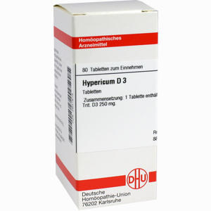 Hypericum D3 Tabletten 80 Stück - ab 8,01 €
