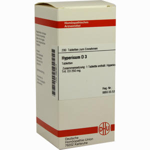 Hypericum D3 Tabletten 200 Stück - ab 0,00 &euro;