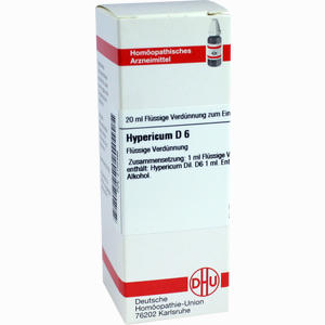 Hypericum D6 Dilution 20 ml - ab 8,00 €