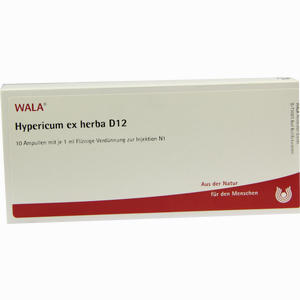 Hypericum Ex Herba D12 Ampullen 10 x 1 ml - ab 0,00 &euro;