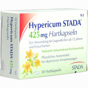 Hypericum Stada 425mg Kapseln 30 Stück - ab 0,00 &euro;