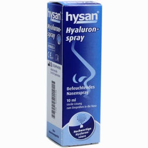 Hysan Hyaluronspray Nasenspray 10 ml Hysan Hyaluronspray Nasenspray 10 ml