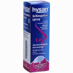 Hysan Schnupfenspray Nasenspray 10 ml - ab 2,63 €