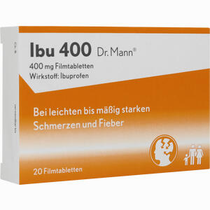 Ibu 400 Dr. Mann Filmtabletten 20 Stück - ab 1,69 &euro;