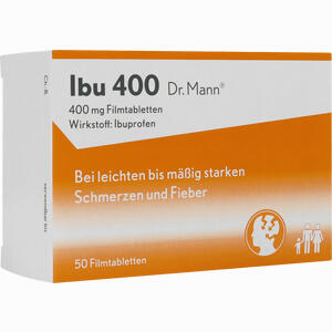 Ibu 400 Dr. Mann Filmtabletten 50 Stück - ab 6,95 €
