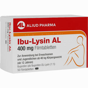 Ibu- Lysin Al 400 Mg Filmtabletten 50 Stück - ab 5,49 €