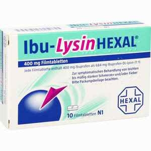 Ibu- Lysin Hexal 684mg Filmtabletten  10 Stück - ab 2,43 €