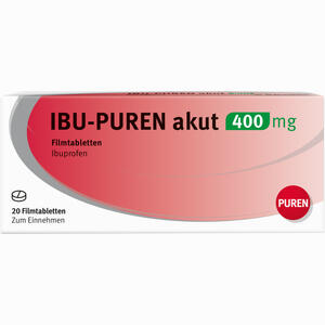 Ibu- Puren Akut 400 Mg Filmtabletten 20 Stück - ab 1,34 €