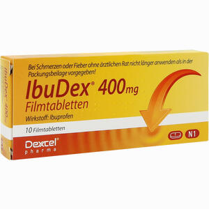 Ibudex 400mg Filmtabletten 10 Stück - ab 0,94 €