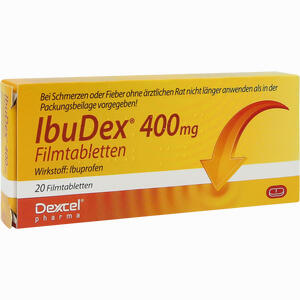 Ibudex 400mg Filmtabletten 20 Stück - ab 1,08 €