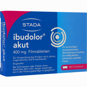 Ibudolor Akut 400mg Filmtabletten  10 Stück - ab 1,33 €