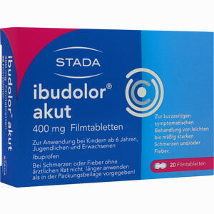 Ibudolor Akut 400mg Filmtabletten  20 Stück - ab 1,74 €