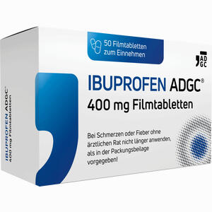 Ibuprofen Adgc 400 Mg Filmtabletten 50 Stück - ab 2,48 €