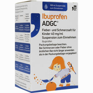 Ibuprofen Adgc Fieber und Schmerzsaft Kinder 40mg/Ml 100 ml - ab 3,90 €