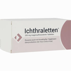Ichthraletten 200 Mg Magensaftresistente Tabletten 168 Stück - ab 39,99 €