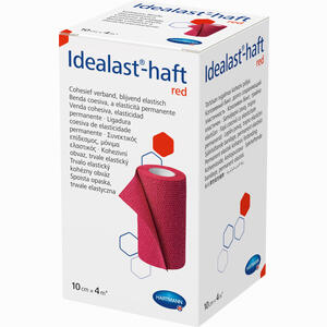 Idealast- Haft Color Binde 10cmx4m Rot  1 Stück - ab 6,51 €