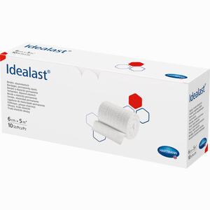 Idealast Weiss Ohne Verbandklammern 6cm X 5m Idealbinden  10 Stück - ab 23,25 €