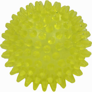Igelball 8cm Gelb- Transparent 1 Stück - ab 2,14 €