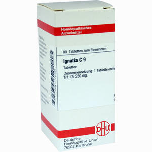 Ignatia C 9 Tabletten 80 Stück - ab 0,00 &euro;