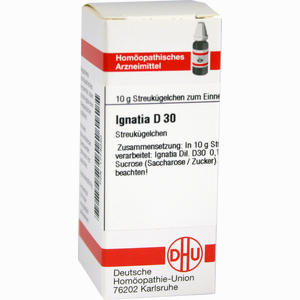 Ignatia D30 Globuli 10 g - ab 7,41 €