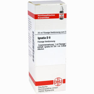 Ignatia D6 Dilution DHU-Arzneimittel GmbH & Co. KG 20 ml - ab 8,74 &euro;