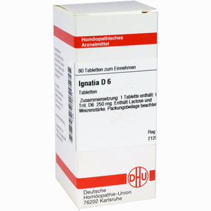 Ignatia D6 Tabletten 80 Stück - ab 7,80 €