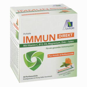 Immun Direkt Sticks Granulat 50 x 2.2 g - ab 10,57 €
