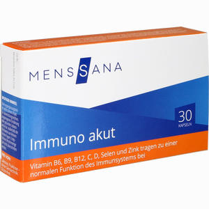 Immuno Akut Menssana Kapseln 30 Stück - ab 10,08 €