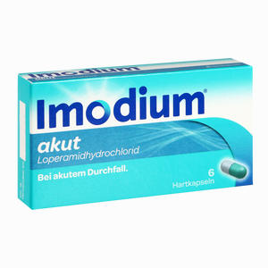 Imodium Akut Kapseln JOHNSON&JOHNSON OTC 6 Stück - ab 3,54 &euro;