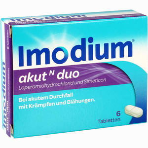 Imodium Akut N Duo Tabletten 6 Stück - ab 0,00 €