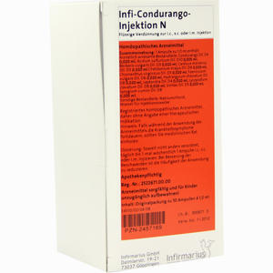 Infi- Condurango- Injektion N 50 x 1 ml - ab 0,00 €