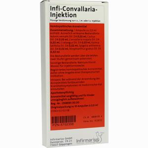 Infi- Convallaria- Injektion Ampullen 10 x 2 ml - ab 14,83 &euro;