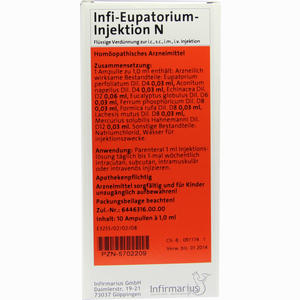 Infi- Eupatorium- Injektion N Ampullen 10 x 1 ml - ab 13,07 €