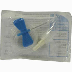 Infusionszubehör Butterfly 23g Blau Kanülen 1 Stück - ab 1,20 &euro;