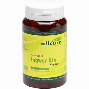 Ingwer Bio Kapseln  90 Stück - ab 9,61 €