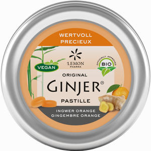 Ingwer Ginjer Pastillen Bio  40 g - ab 4,39 €