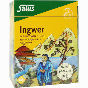 Ingwer Kräuter- Gewürztee- Mischung Bio Salus Filterbeutel 40 Stück - ab 5,19 &euro;