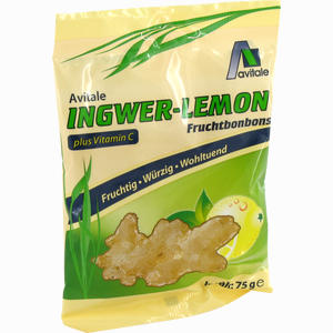 Ingwer Lemon Bonbons Pluc Vitamin C 75 g - ab 0,98 €