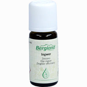 Ingwer- Öl Bergland  10 ml - ab 0,00 &euro;
