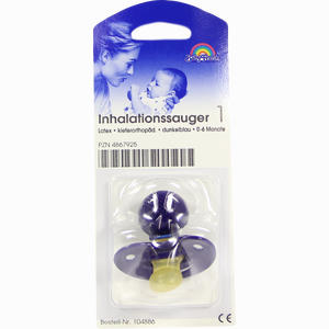 Inhalationssauger Kiefernorthopädisch Latex Dunkelblau 0- 6 Monate 1 Stück - ab 0,00 €