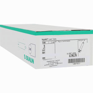 Injekt Spritzen 2ml M. Zentr. Konus Luer  100 Stück - ab 4,39 &euro;