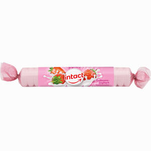 Intact Traubenzucker Erdbeere Joghurt Rolle Bonbon 40 g - ab 0,61 €
