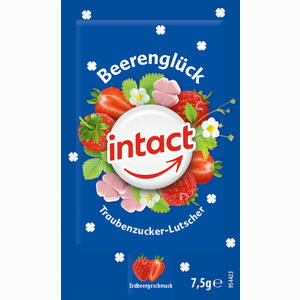Intact Traubenzucker Lutscher Beerenglück 75 g - ab 1,78 &euro;