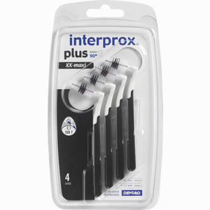 Interprox Plus Xx- Maxi Schwarz Zahnbürste 4 Stück - ab 19,73 &euro;